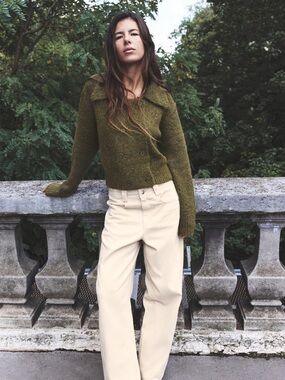 Zara Green Cardigan